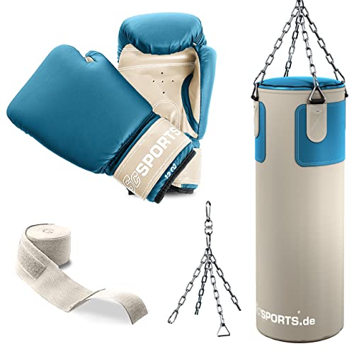 ScSPORTS® Boxsack - Set, 25kg,...