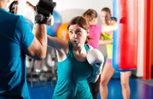 Fitness-Boxen mit Partner oder in einer Gruppe